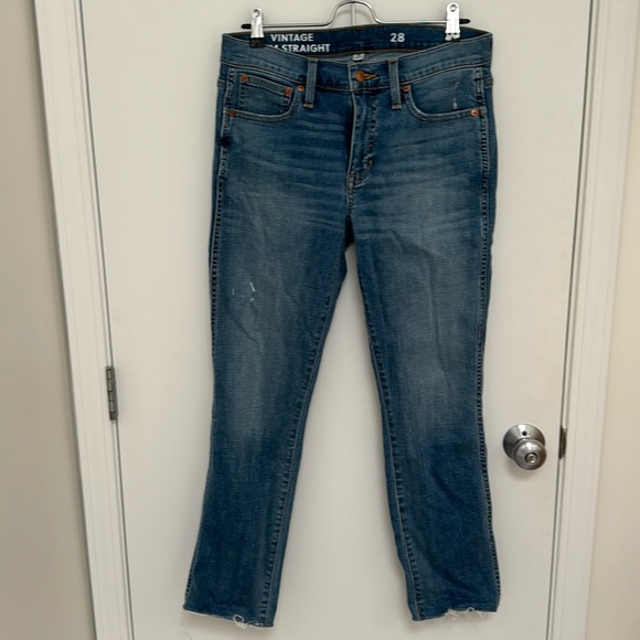 J Crew “vintage slim straight” jeans - Picture 1 of 4